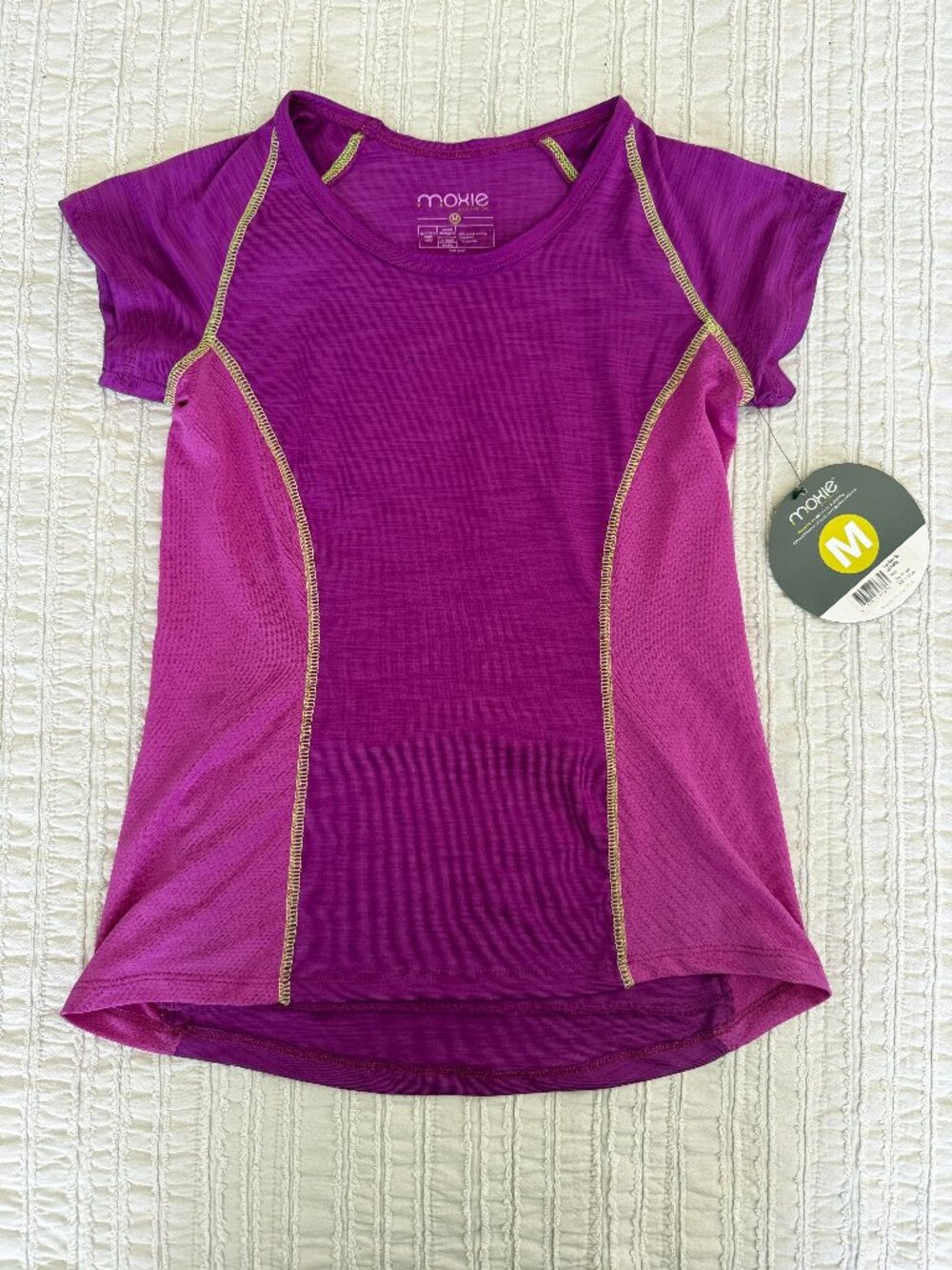 NWT Moxie Cycling Jersey Top Purple Pink - M